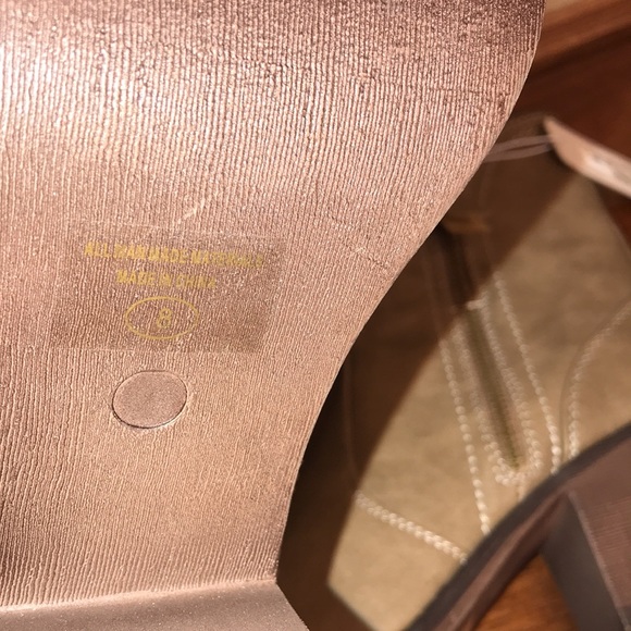 Charming Charlie Zip-up Boots, Light Brown, Women’s Sz 8, NWT! - Picture 11 of 14